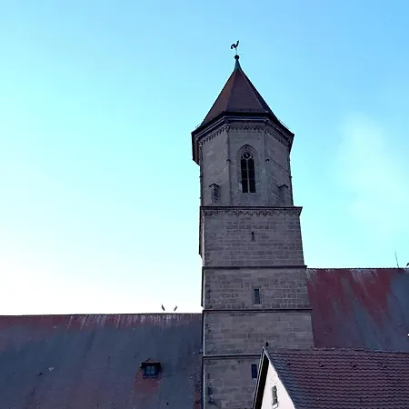 Gunzenhausen, Innenstadt, Dachterrasse, Stellplatz * グンツェンハウゼン