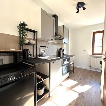 Gunzenhausen, Innenstadt, Dachterrasse, Stellplatz * グンツェンハウゼン