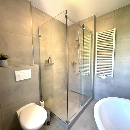 Ferienwohnung Gunzenhausen, Innenstadt, Dachterrasse, Stellplatz